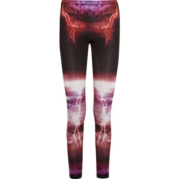 Mcq Alexander Mcqueen | Lightning Print Leggings - Picture 1 of 9